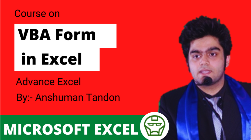 User Form in Excel