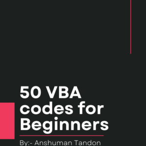50 VBA Codes for Beginners